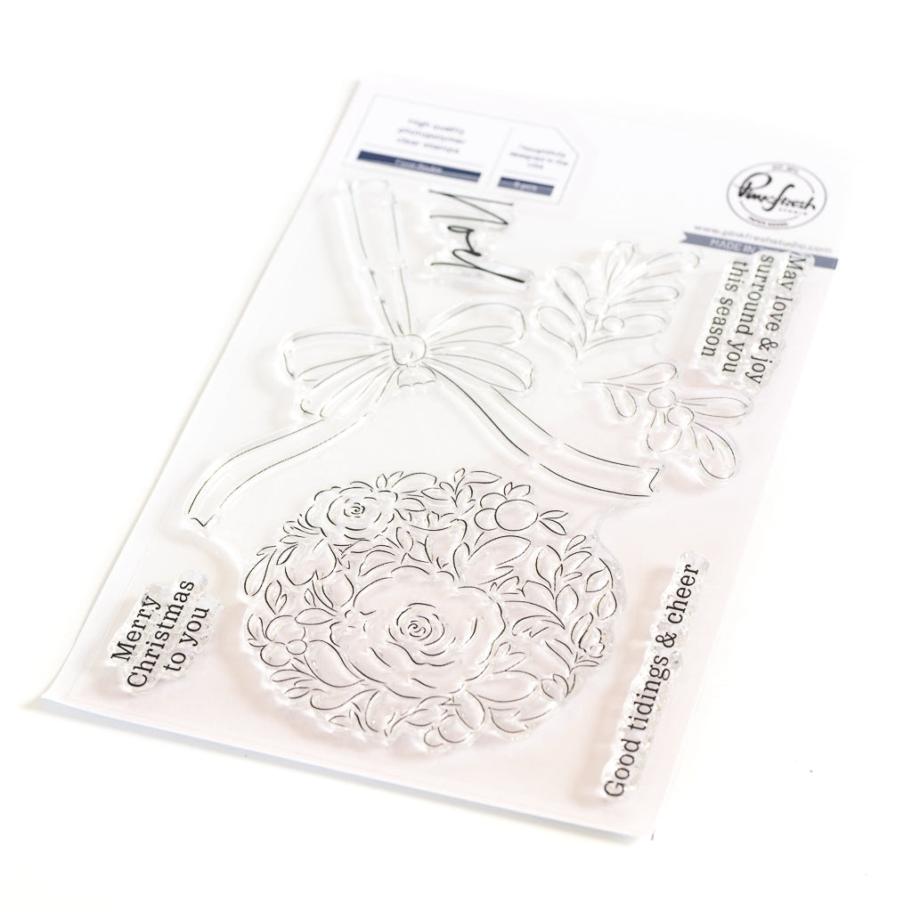 Pinkfresh Studio - Floral Bauble Clear Stamps