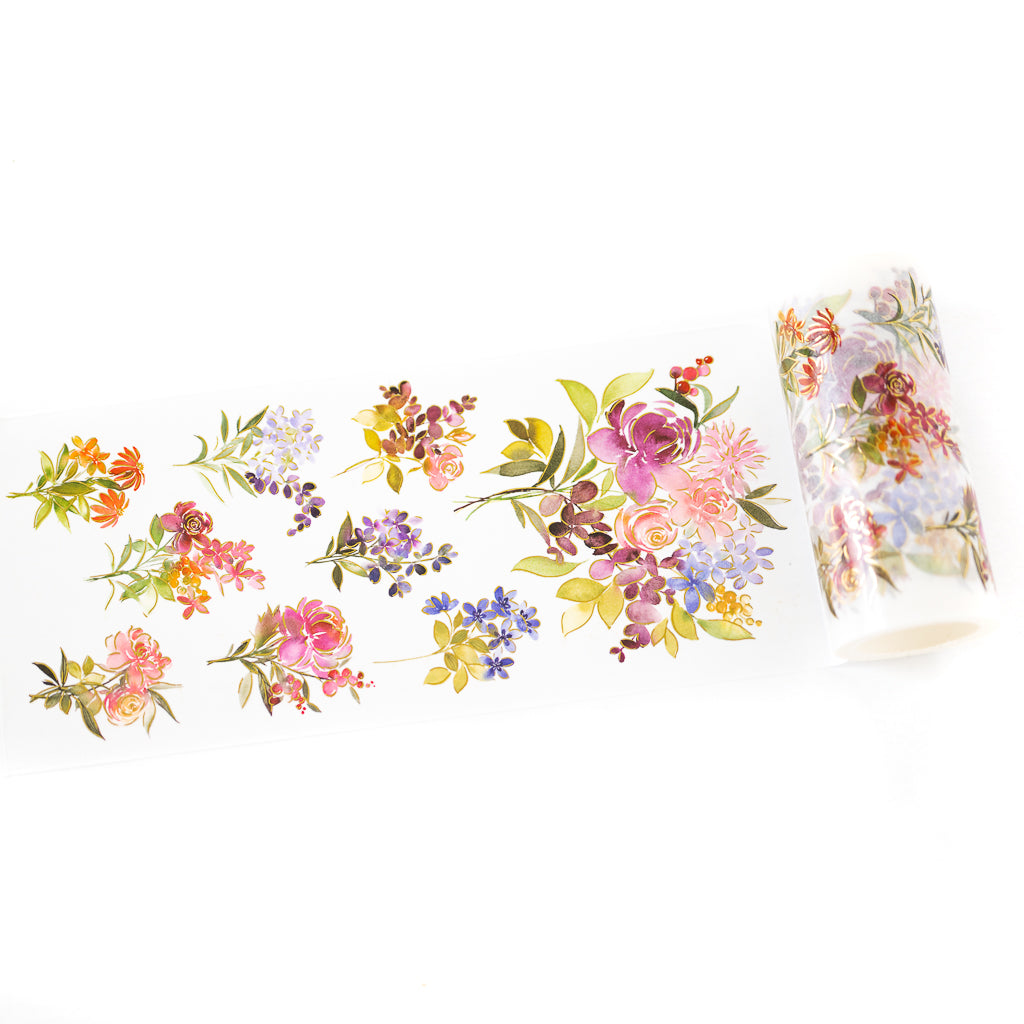Spring Garden Series Floral Washi Tape - Versatile & Exquisite Floral  Patterns