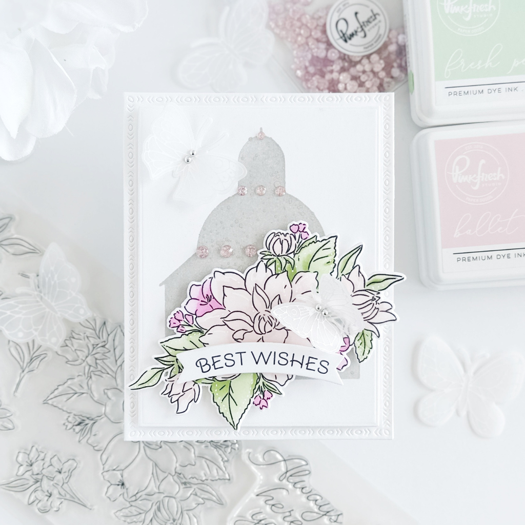 Artistic Dahlia stamp