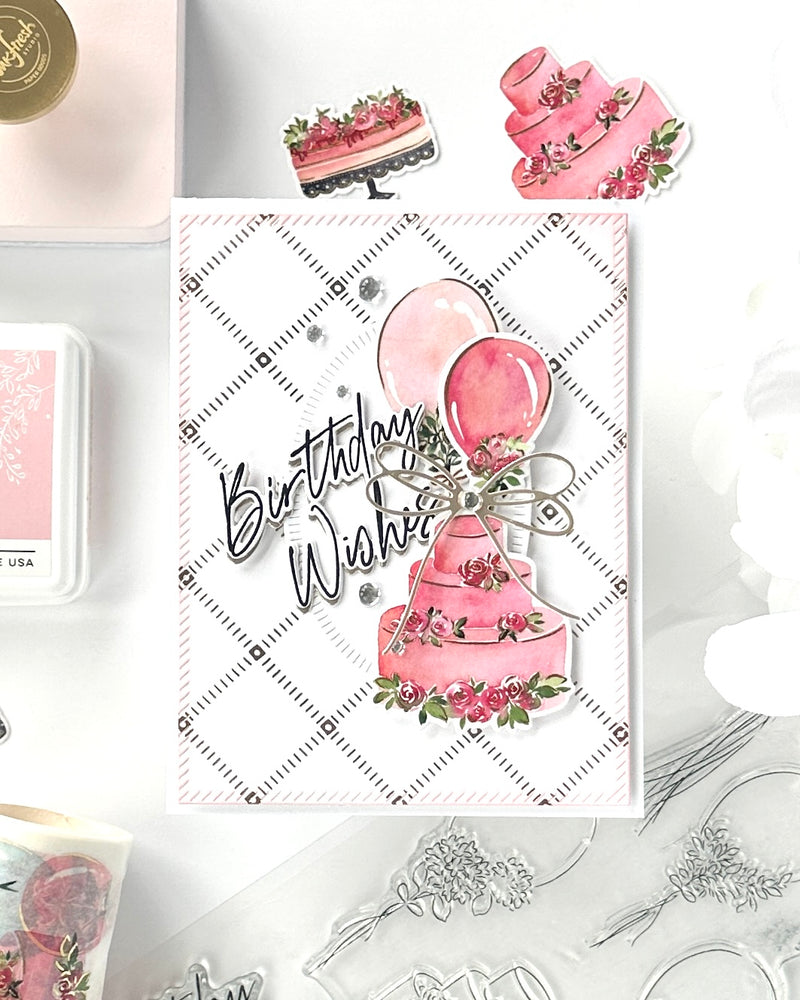 Ribbons & Balloons stamp