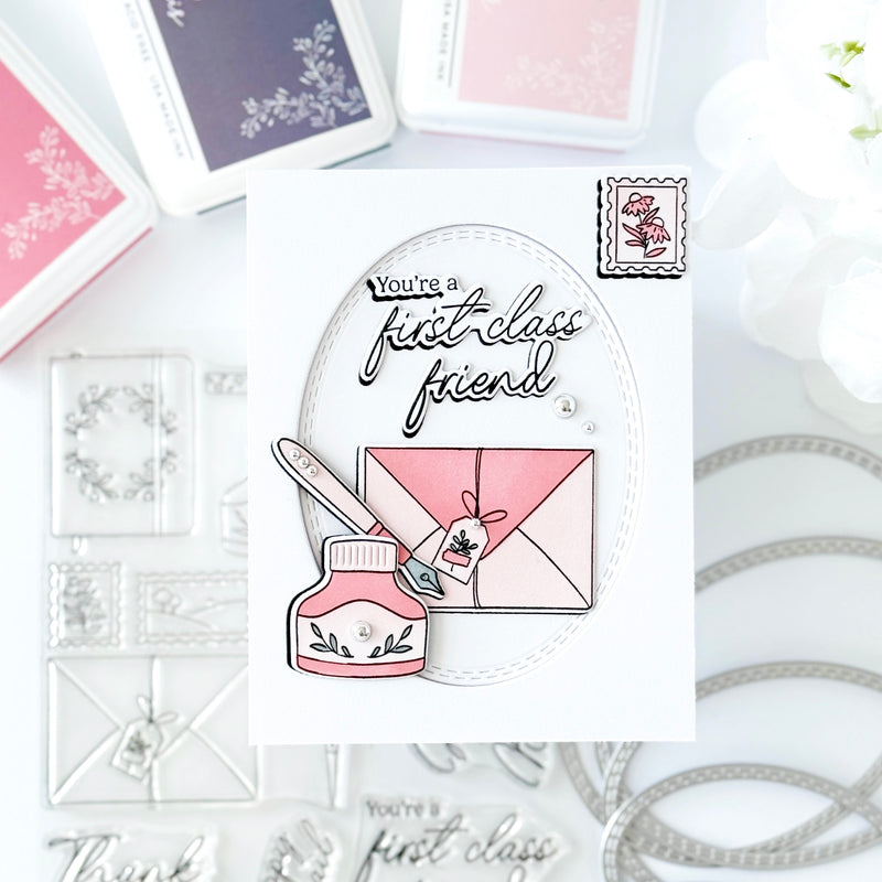 Classic Correspondence stencil