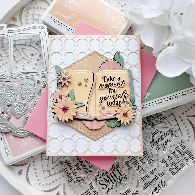 Heartfelt Chapters stamp