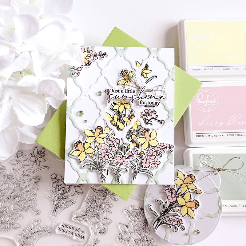 Whispering Daffodils stamp