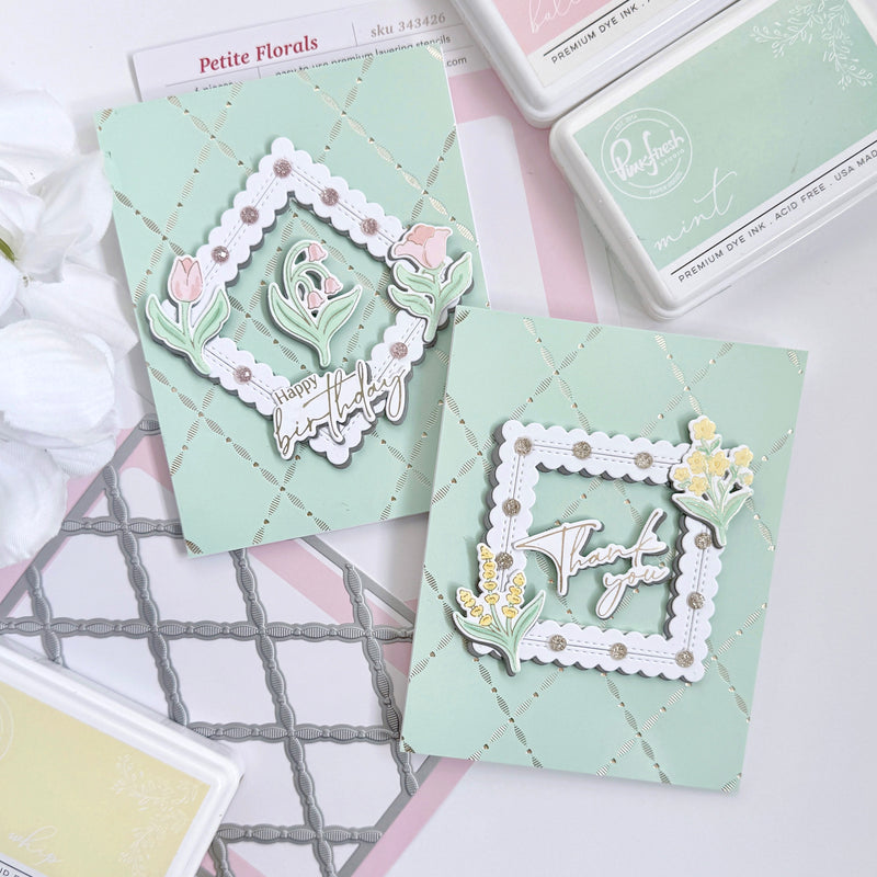 Petite Florals press plate