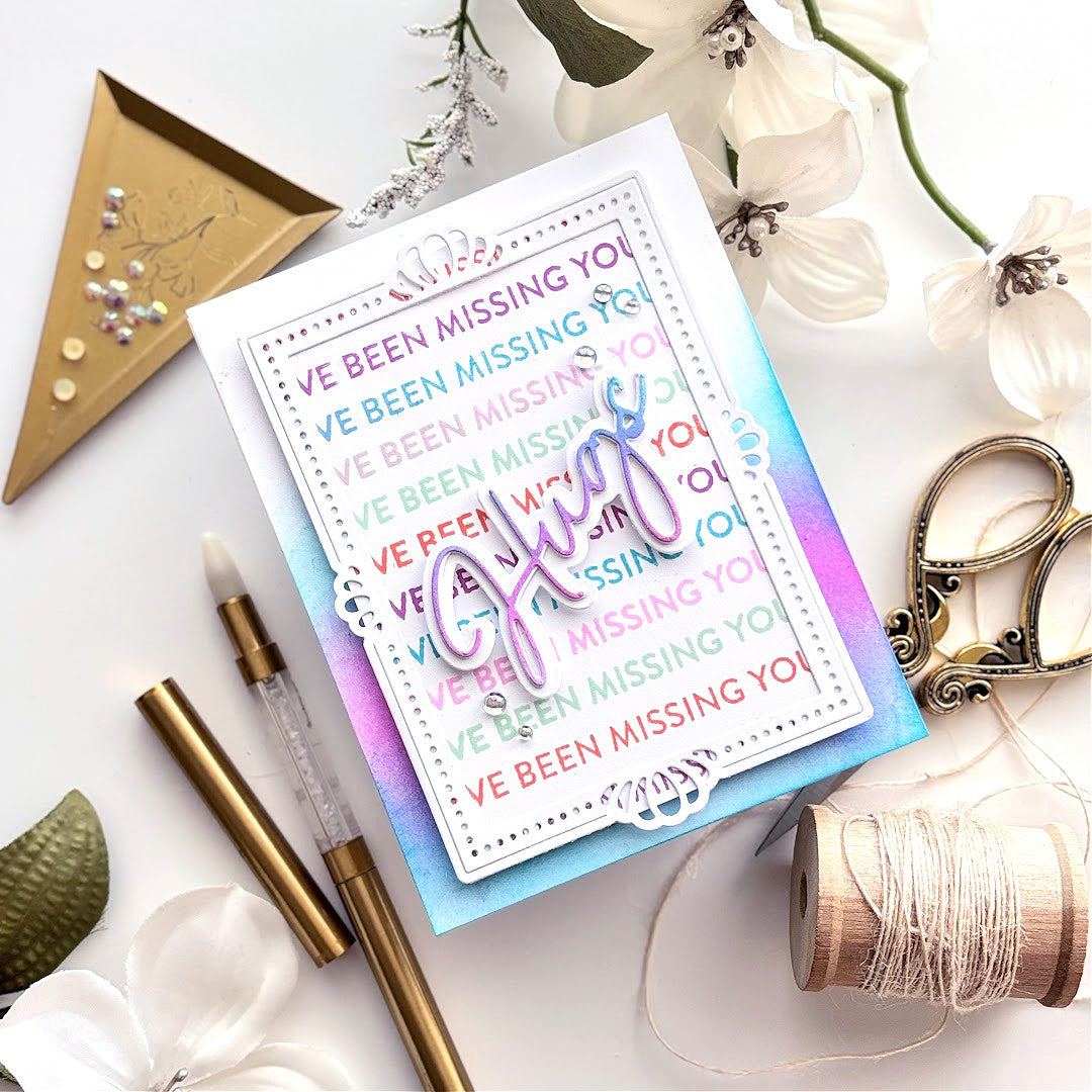 Essentials: Fancy Rectangle Frame die – Pinkfresh Studio