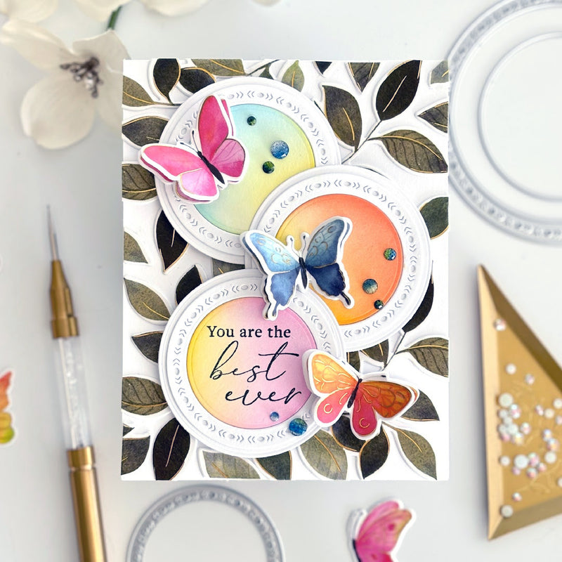 Fluttering Butterflies washi