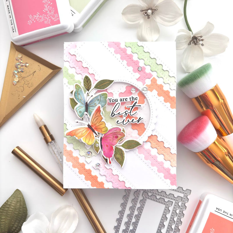 Fluttering Butterflies washi