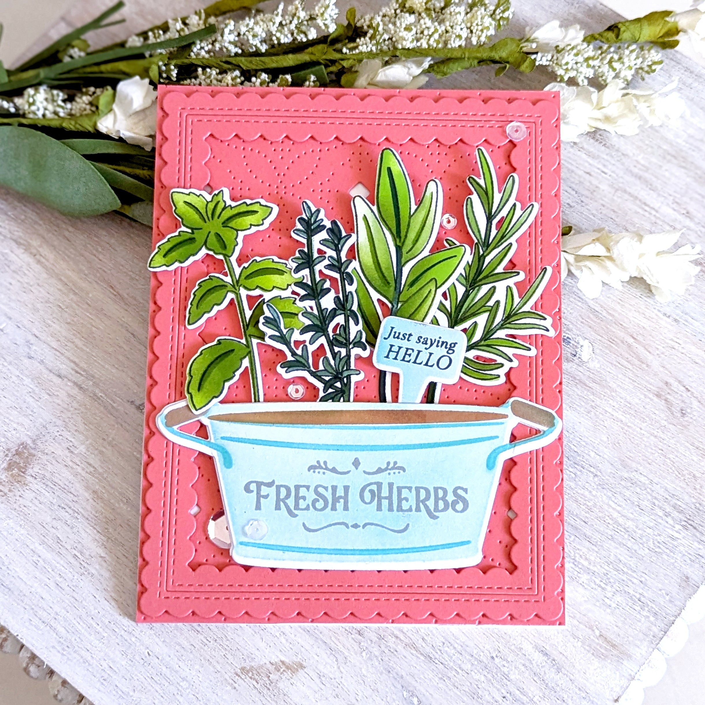 Herb Garden die – Pinkfresh Studio