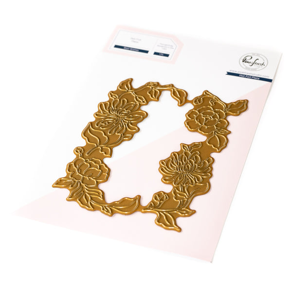 Best Wishes hot foil – Pinkfresh Studio