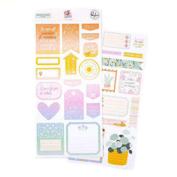 The Simple Things: Cardstock Stickers