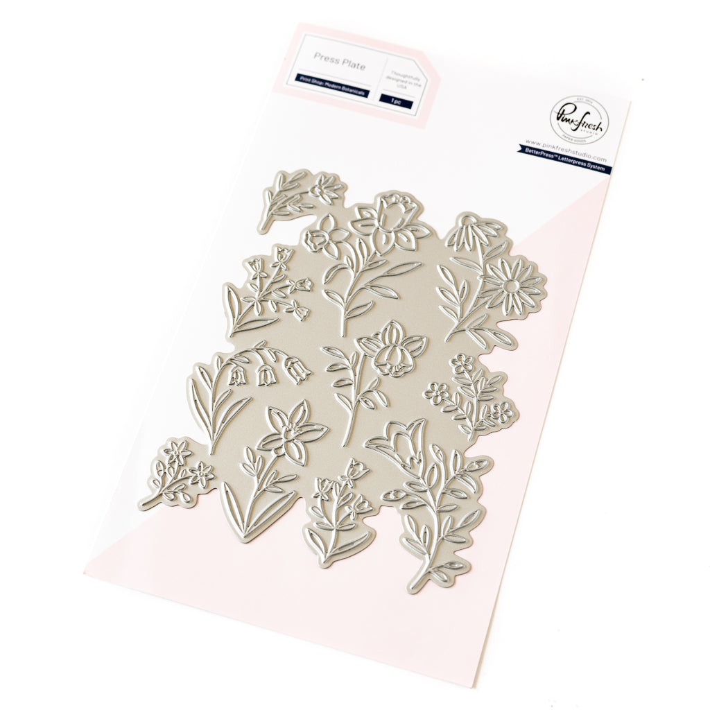 Print Shop: Modern Botanicals Press Plate Print Shop: Modern Botanicals Press Plate