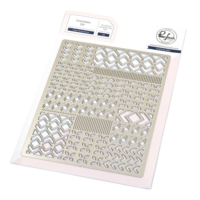 Modern Design Blocks coverplate die