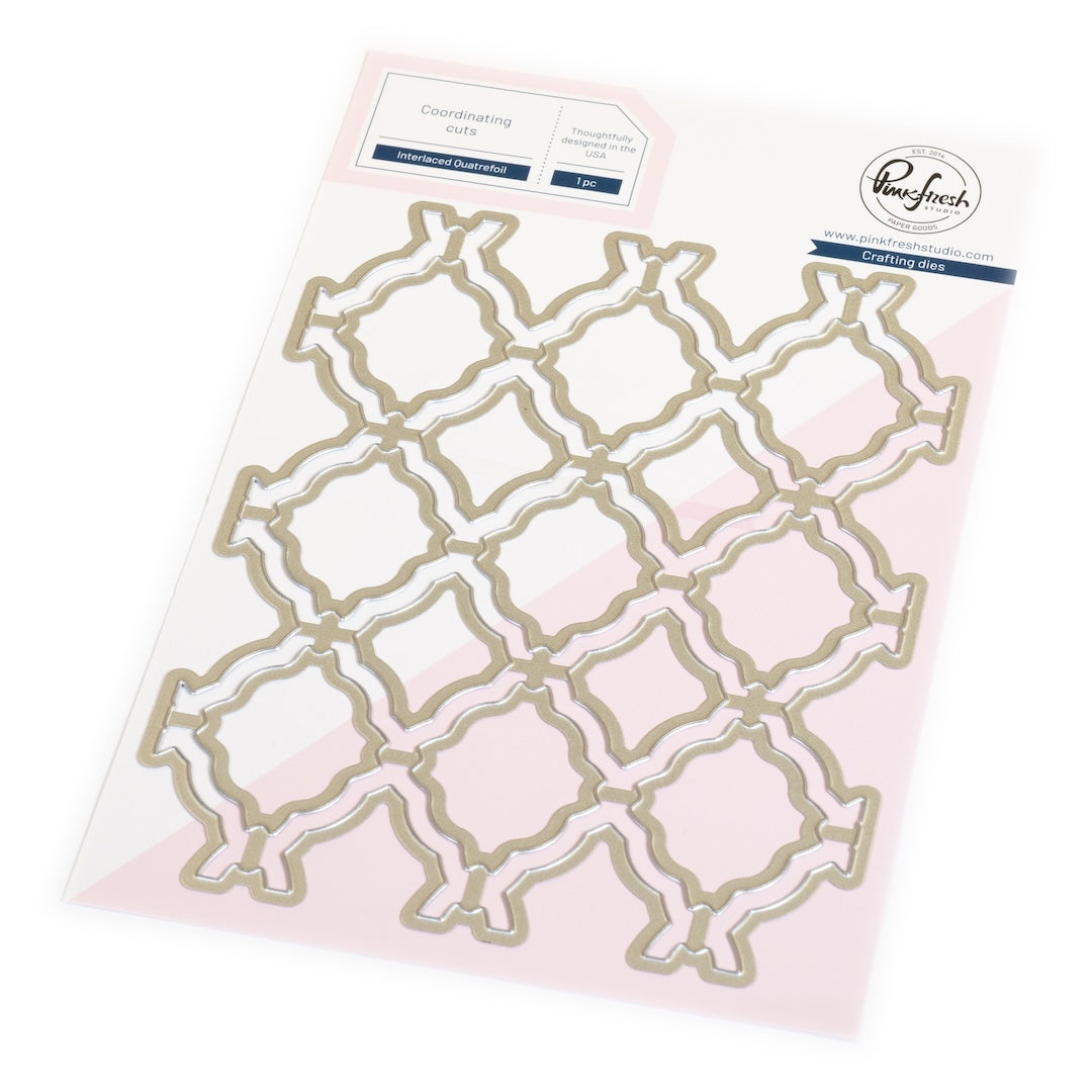 Interlaced Quatrefoil die
