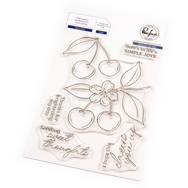 Cherry Bliss stamp – Pinkfresh Studio