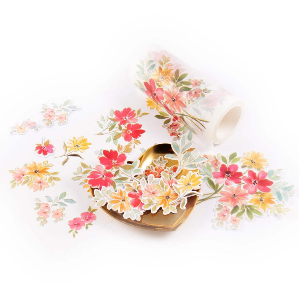Flowers for the Soul washi – Pinkfresh Studio