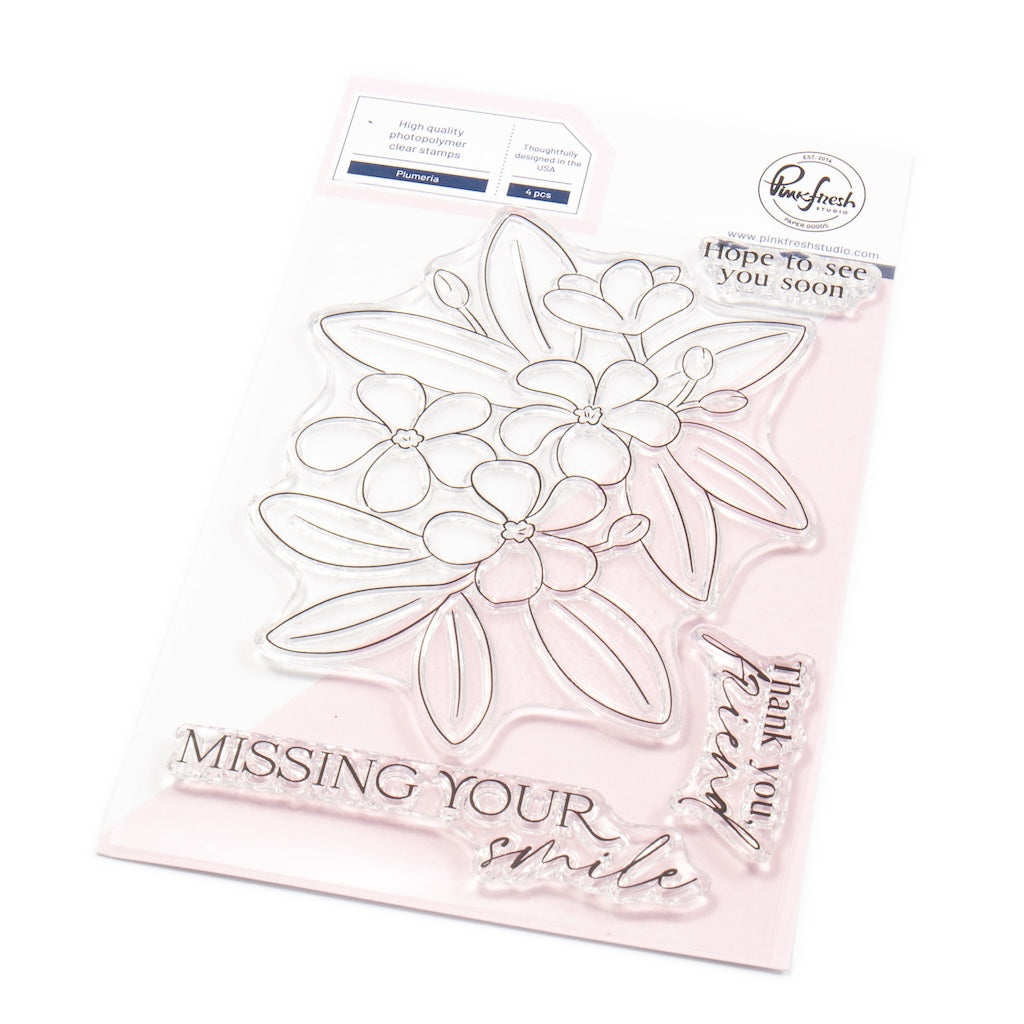 Plumeria stamp