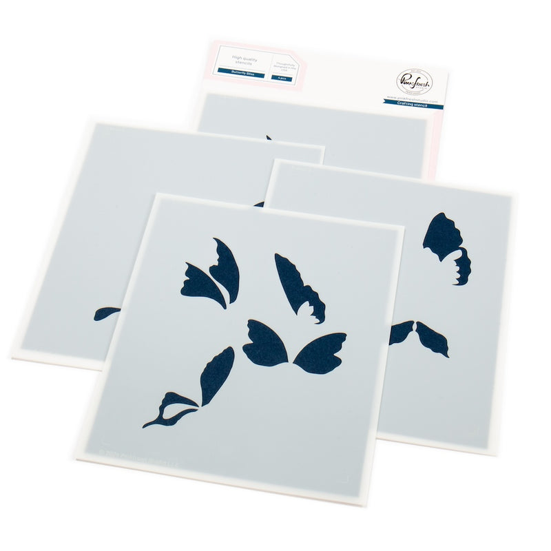 Butterfly Bliss stencil