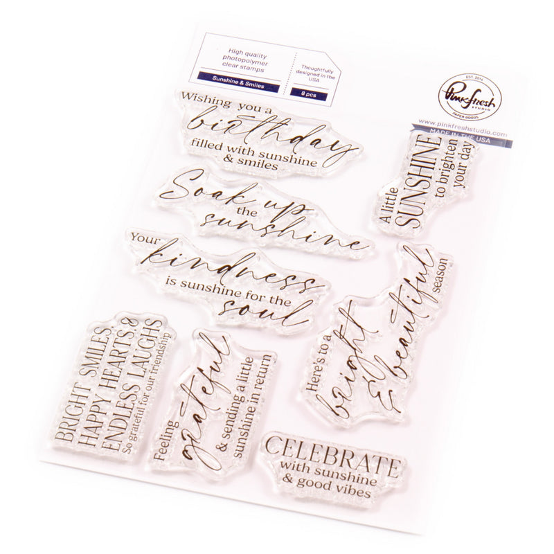 Sunshine & Smiles stamp