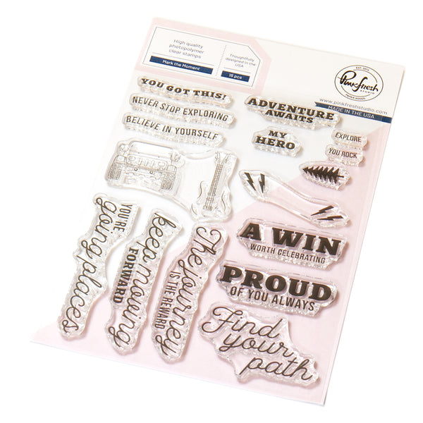 Mark the Moment stamp – Pinkfresh Studio