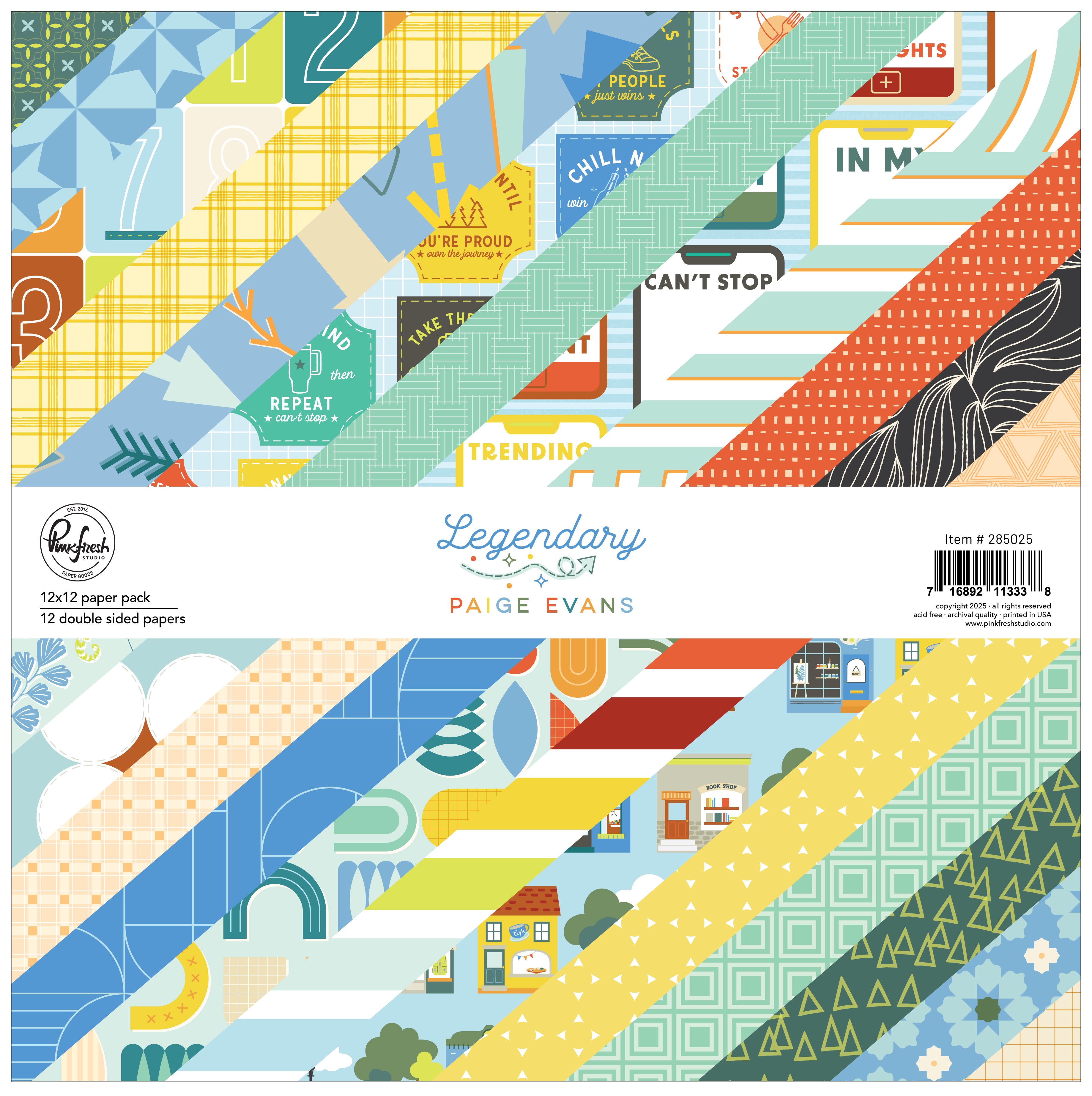 Legendary: 12x12 Paper Pack