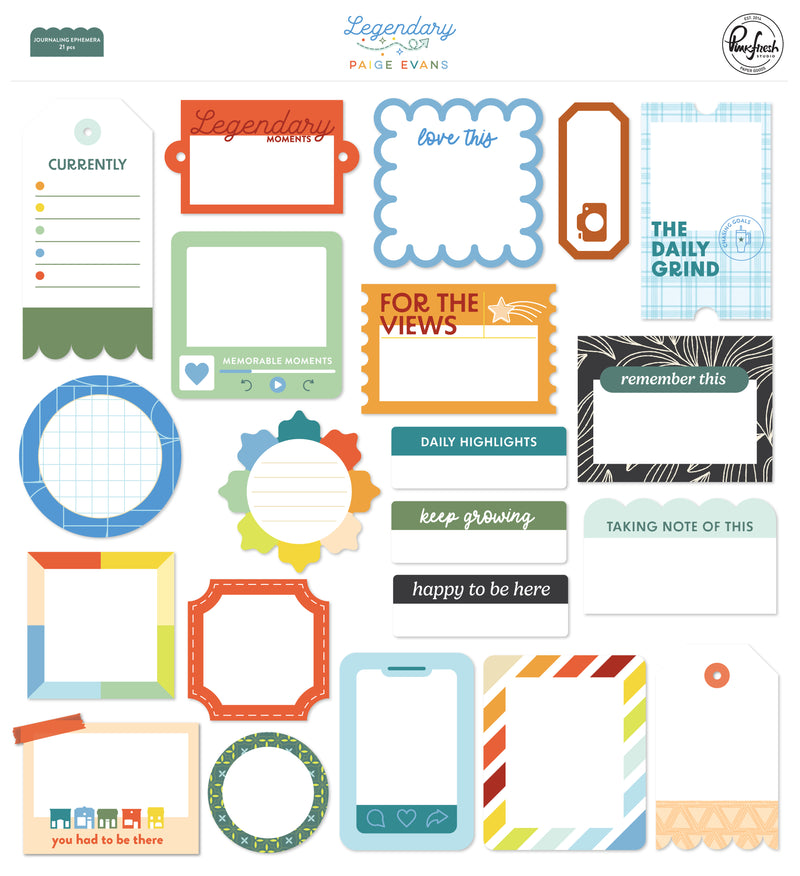 Legendary: Journaling Ephemera