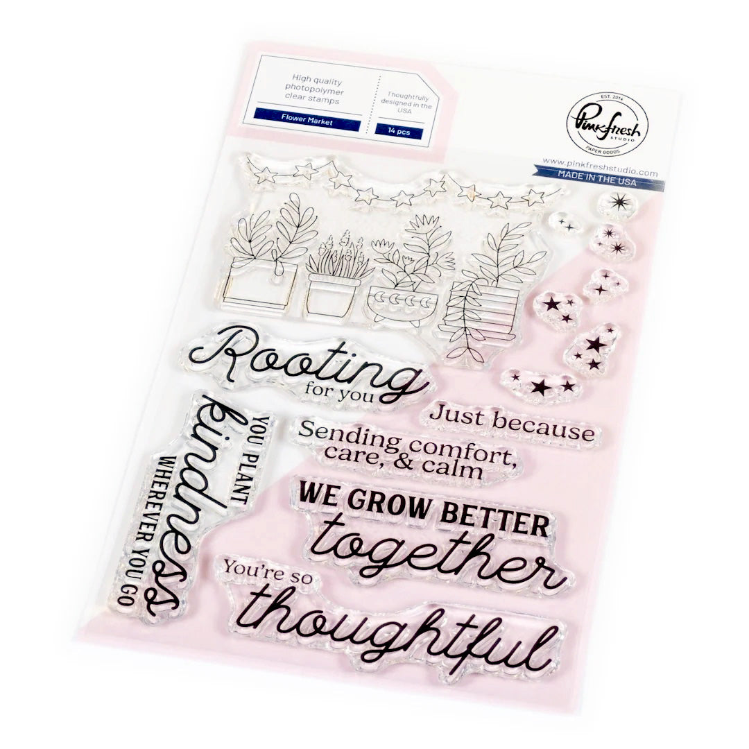Flower Market stamp