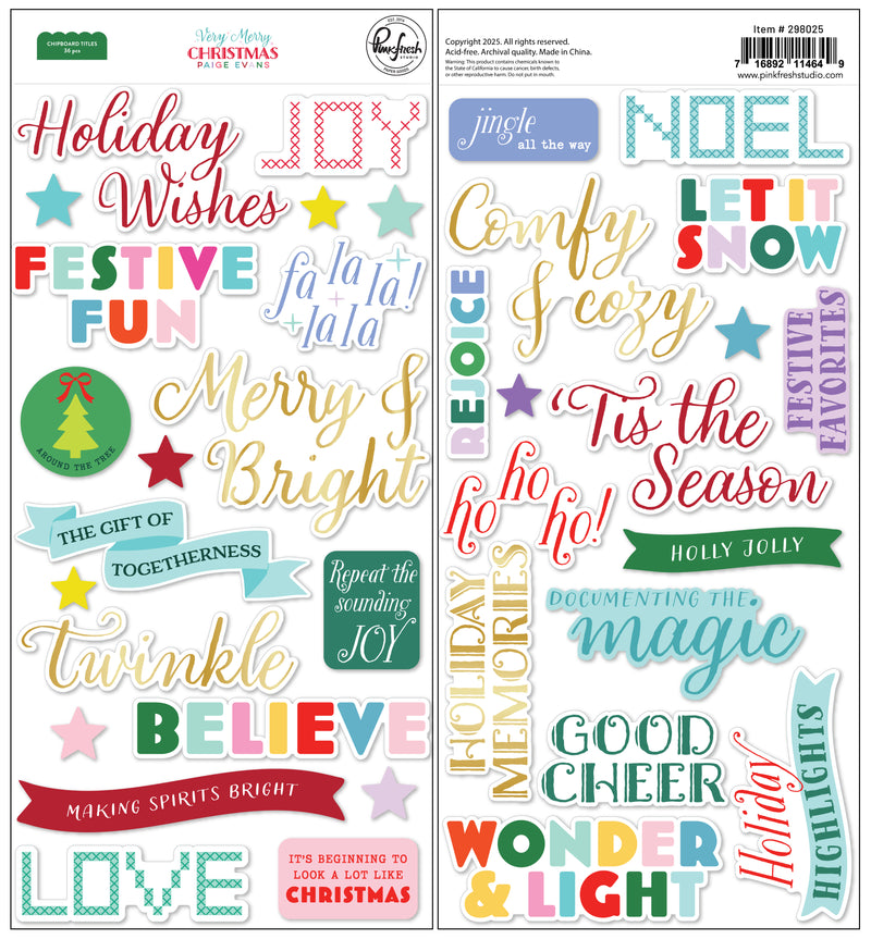Very Merry Christmas Scrapbook Collection Bundle