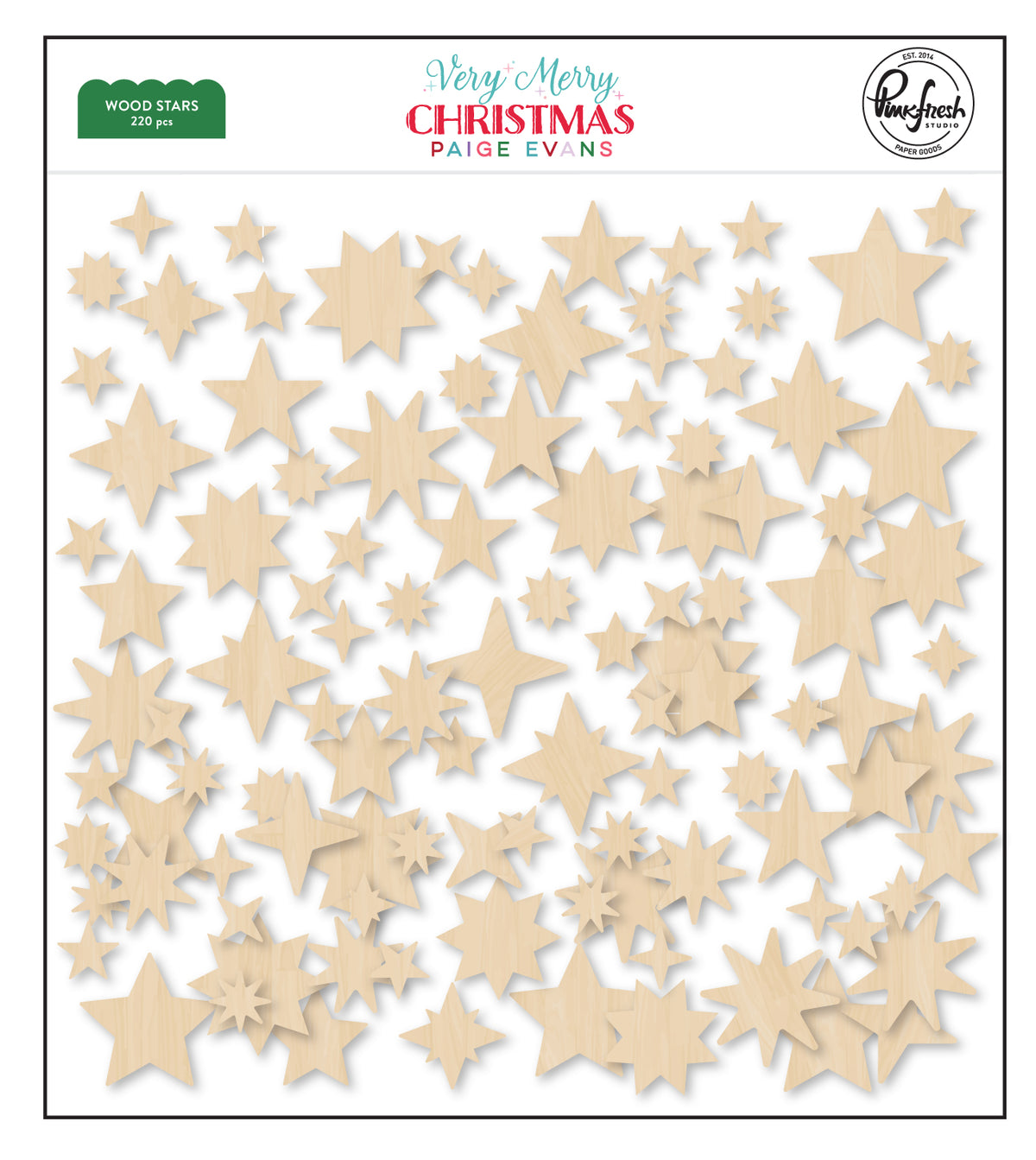 Very Merry Christmas: Wood Stars
