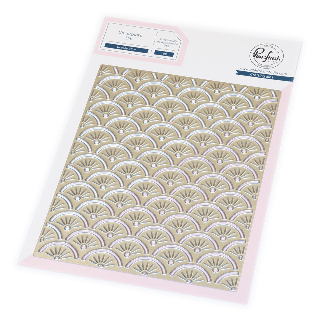Scallop Glow coverplate die