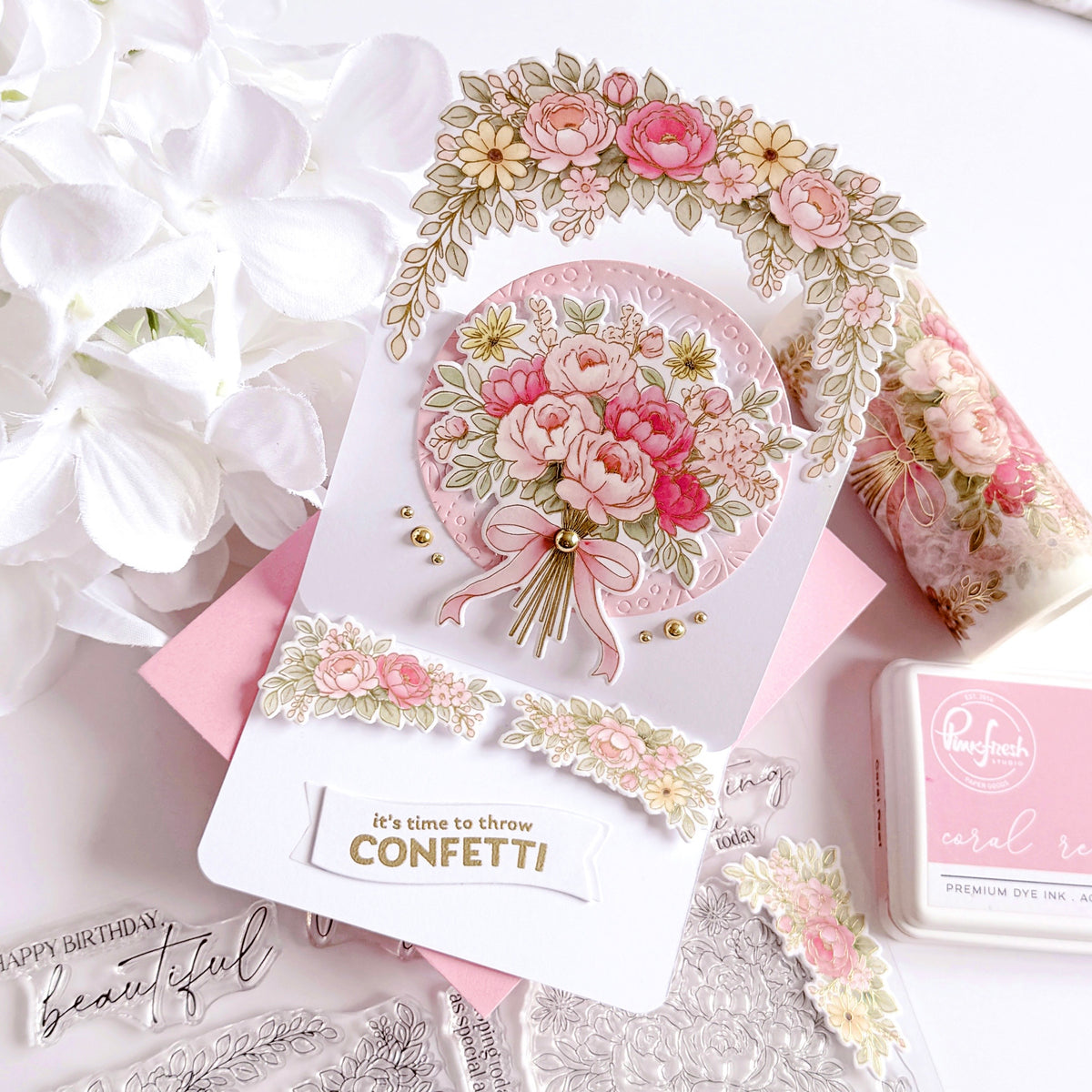 Basic Banners: Celebrate stamp