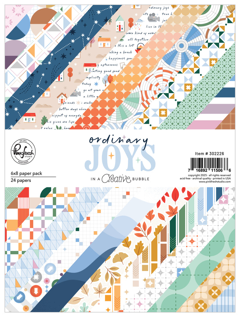 Ordinary Joys: 6x8 Paper Pack
