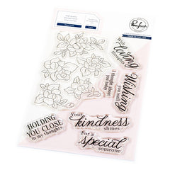 Petal Poise stamp