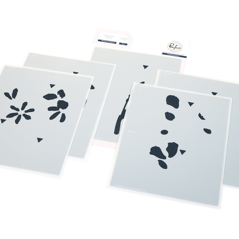 Wildflower Elegance stencil