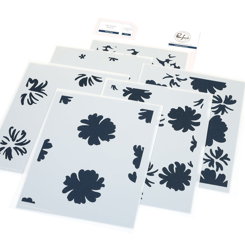 Petal Pop stencil