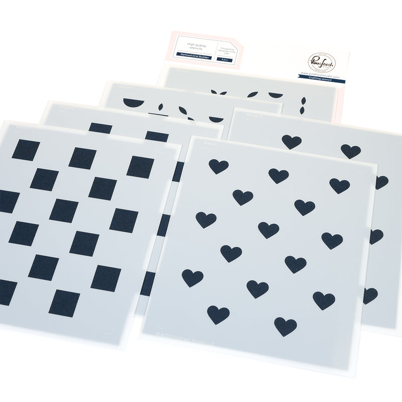 Refined Grid Builder stencil