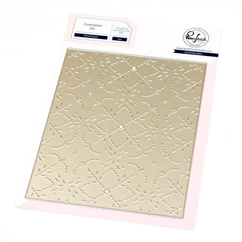 Petal Mosaic coverplate die