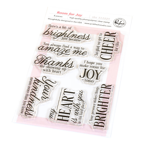 Room for Joy stamp – Pinkfresh Studio