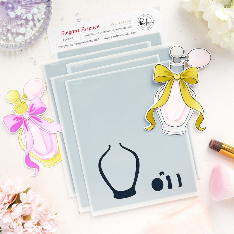 Elegant Essence stencil