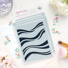 Fragrance Notes stencil