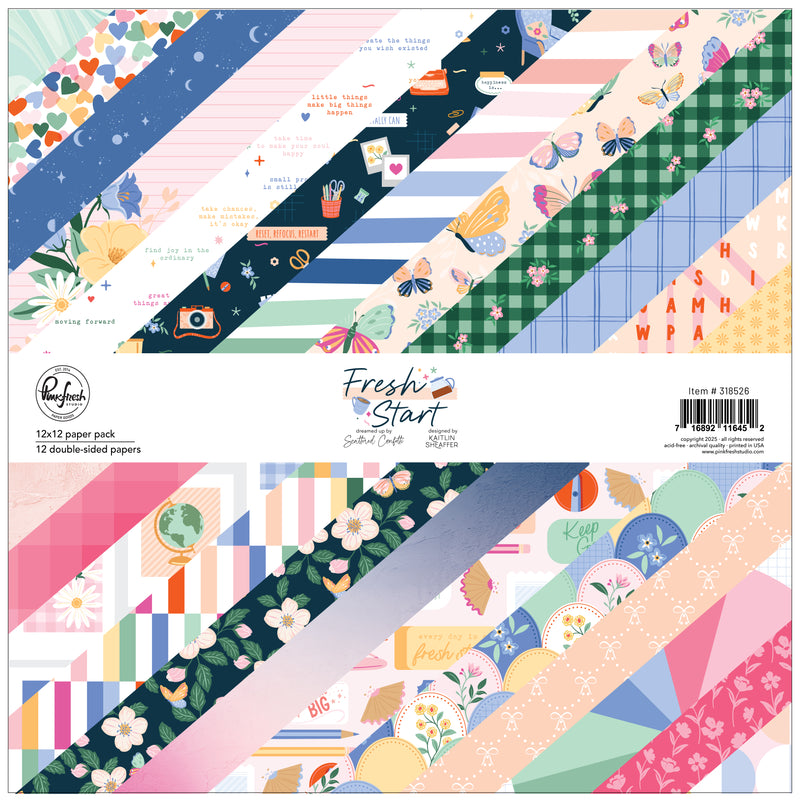 Fresh Start: 12x12 Paper Pack