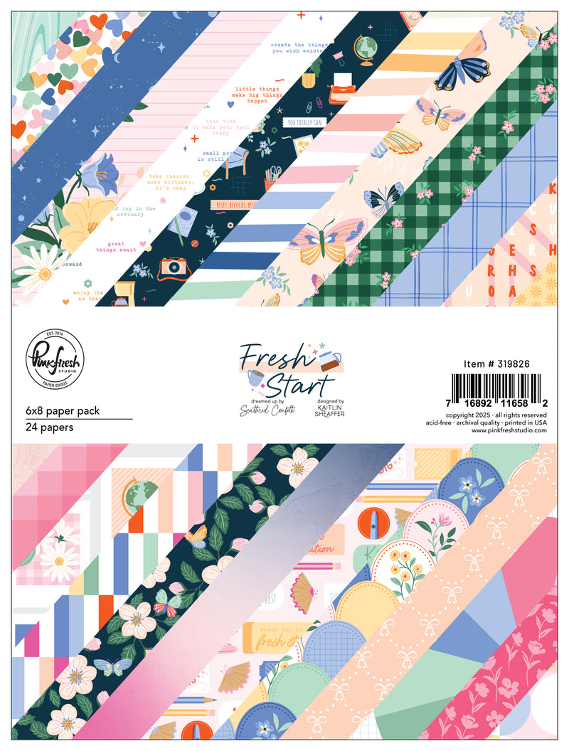 Fresh Start: 6x8 Paper Pack
