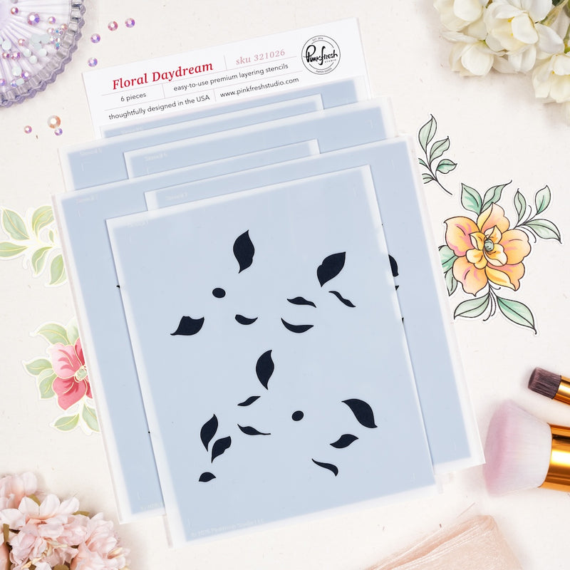 Floral Daydream stencil