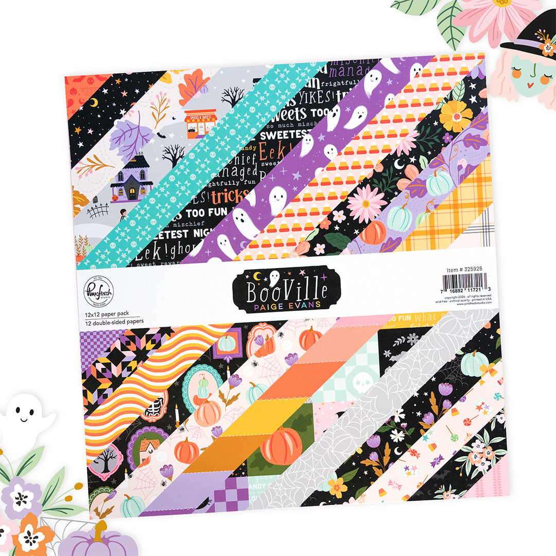 BooVille: 12x12 Paper Pack