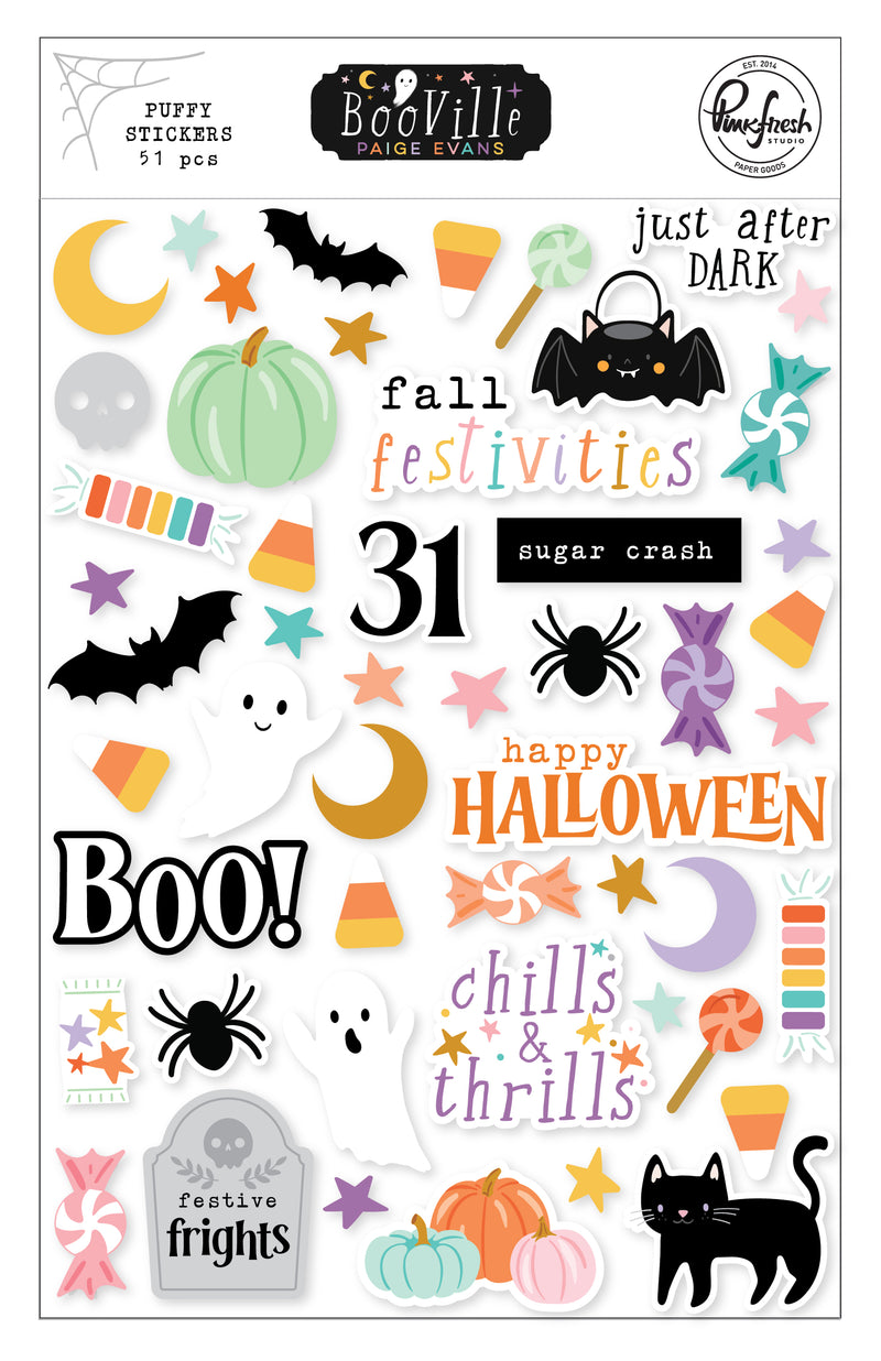 BooVille: Puffy Stickers