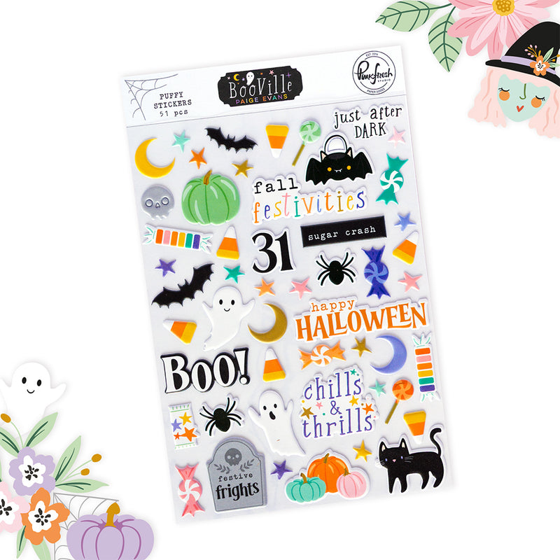 BooVille: Puffy Stickers