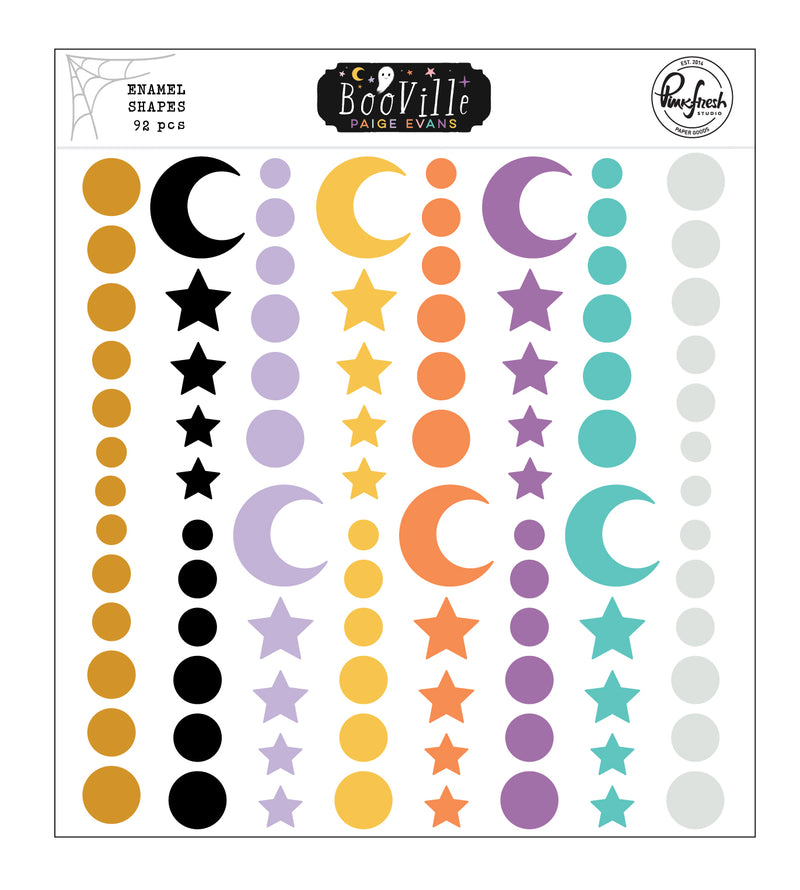 BooVille: Enamel Shapes