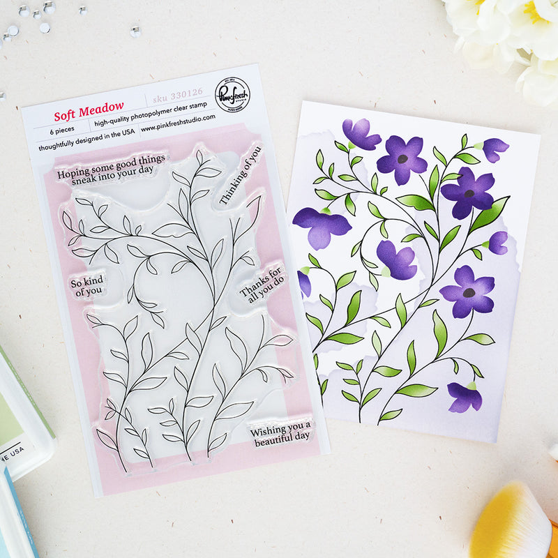 Soft Meadow stamp