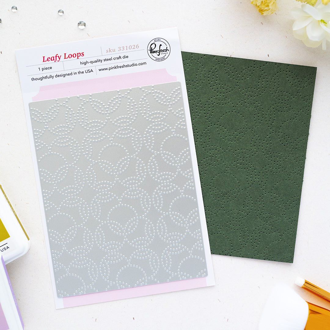 Leafy Loops coverplate die