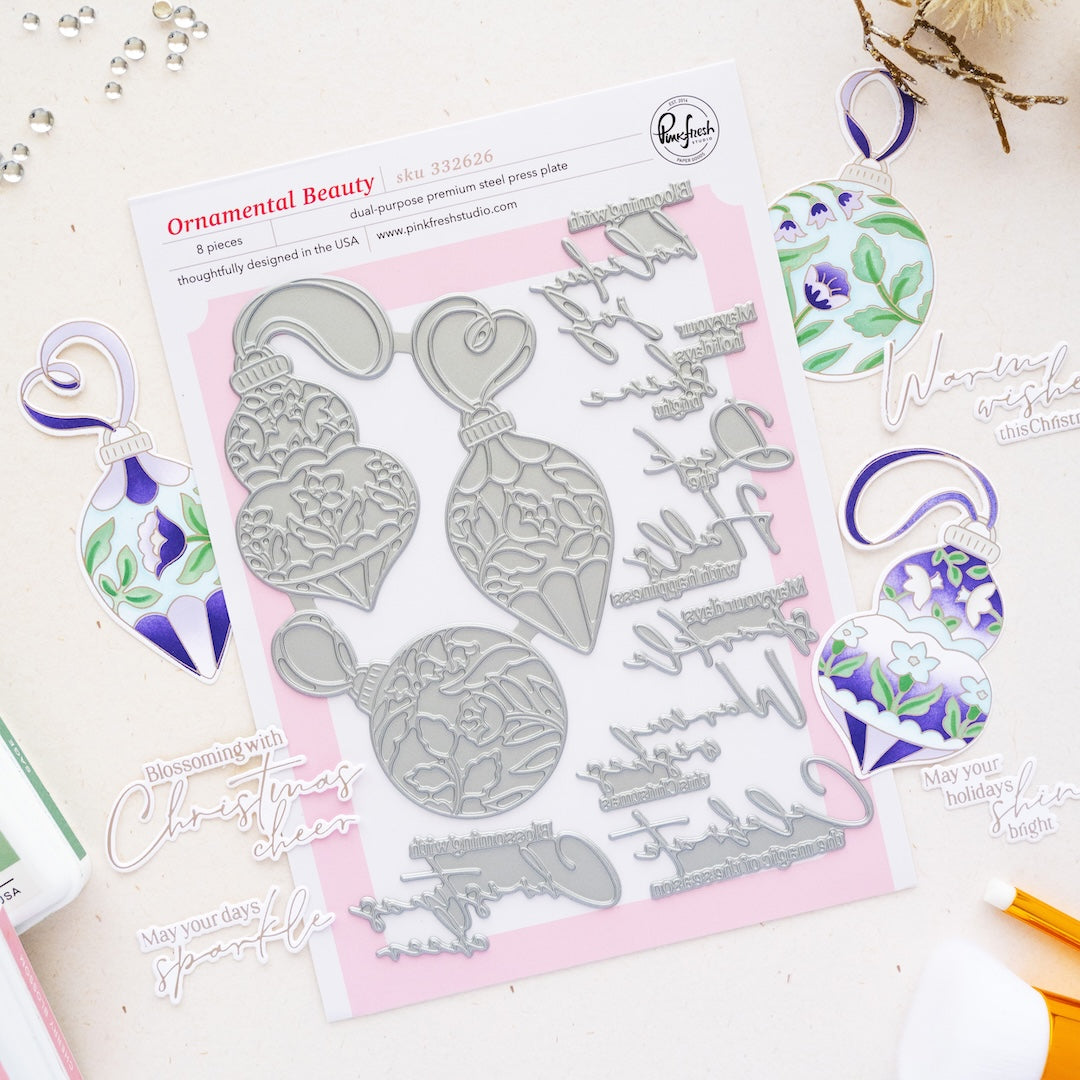 Ornamental Beauty press plate