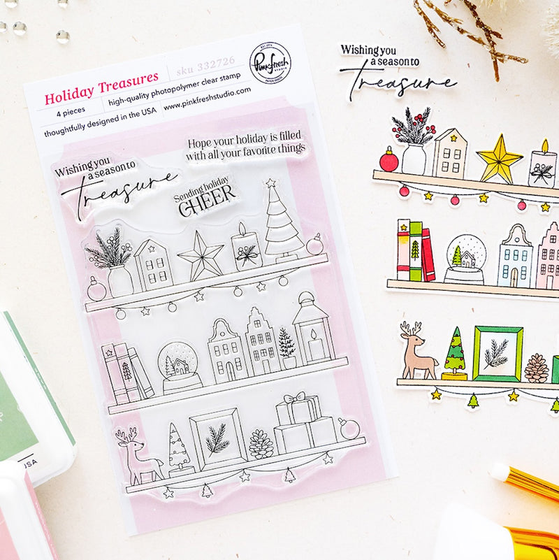 Holiday Treasures stamp